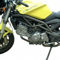 Padací chrániče - Cagiva Raptor 650, černé